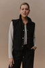 Argo Crop Vest Black