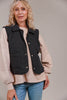 Argo Crop Vest Black