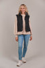 Argo Crop Vest Black