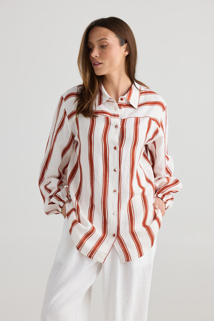 Island Shirt - Drifter Stripe
