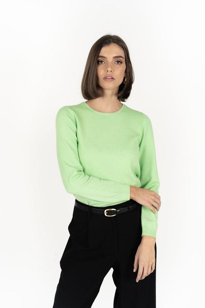 Mae Jumper Spearmint