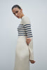 Misha Knit Dress Cloudstripe