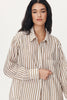 Ramona Stripe Long Sleeve Shirt Sienna