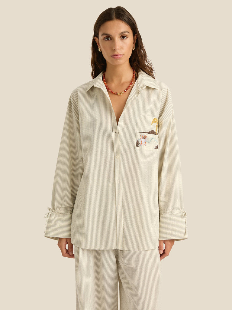 Riley Shirt Hula Stripe