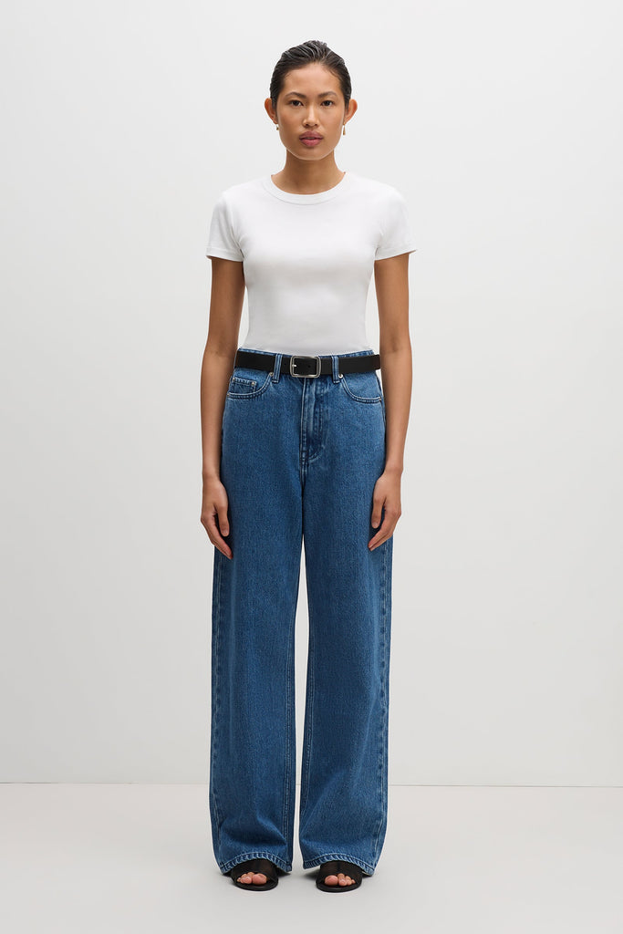 Organic Relaxed Jean Fresh Blue