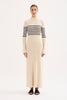 Misha Knit Dress Cloudstripe