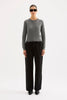 Rae Knit Cardigan Charcoal