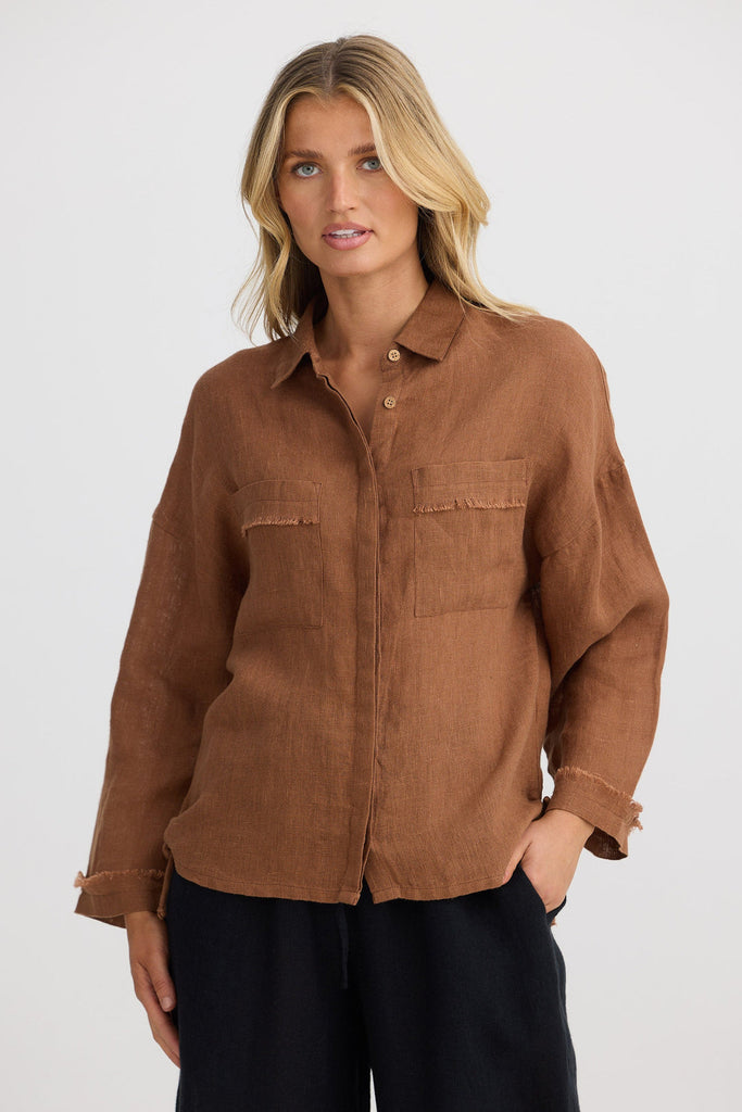 Sardinia Shirt Cocoa