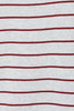 Tatiana Stripe Knit Top - Merlot Red Marle