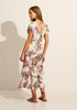 Allison Midi Dress White