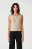 Finley Vest Taupe
