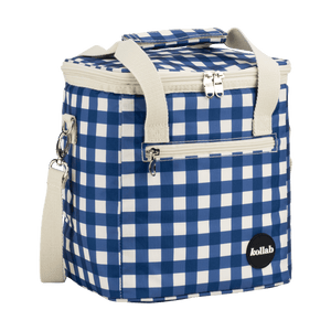 Mini Cooler - Blue Check