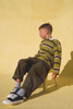 Rae Rugby Jersey Avocado Stripe