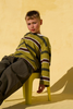 Rae Rugby Jersey Avocado Stripe