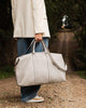 Boston Weekender Travel Bag - Light Grey