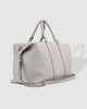 Boston Weekender Travel Bag - Light Grey