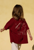 The Crazy Flag Lou Tee -  Cherry Cola