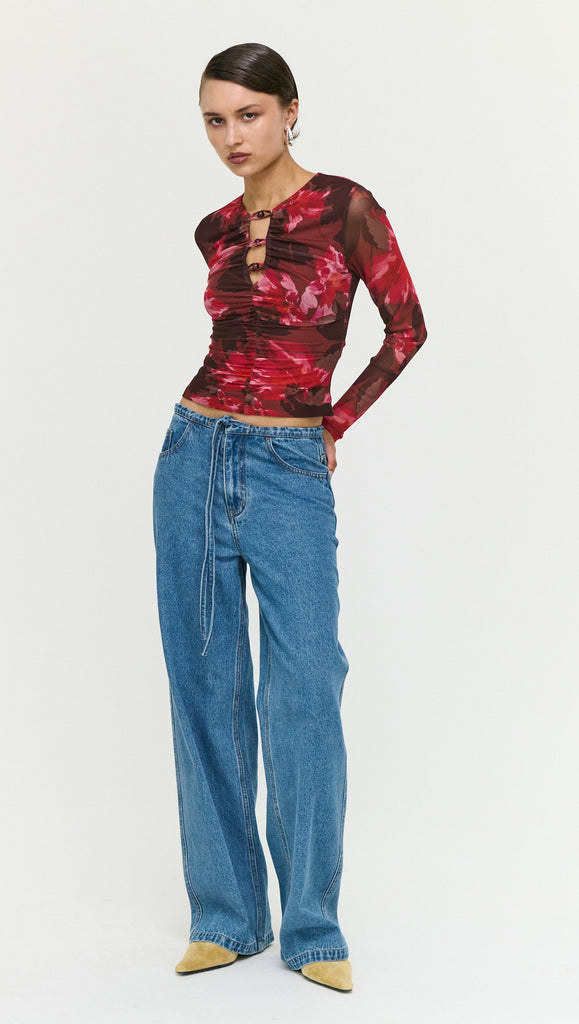 Geneva Mid Rise Jeans