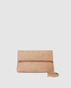 Luka Suedette Clutch - Blonde