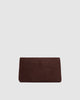 Luka Suedette Clutch - Chocolate