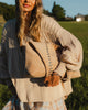Hailey Suedette Shoulder Bag - Blonde