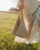 Hailey Suedette Shoulder Bag - Blonde