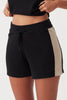 Larri Short - Black & Taupe