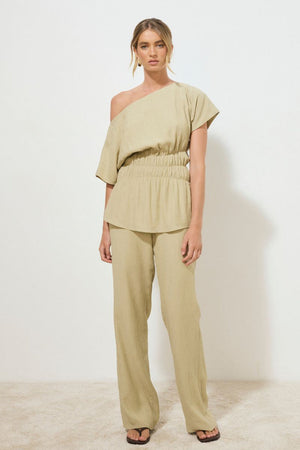 Lotus Pant Olive Stone