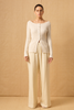Elemental Knit Top Cream
