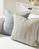 Lucca Moss Azure Cushion