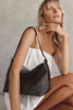 Eden Dark Chocolate Leather Shoulder Bag