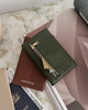 Venice Passport Holder - Olive