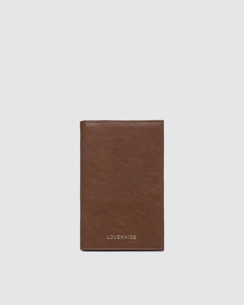 Venice Passport Holder - Cognac