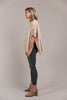 Masa Knit Poncho Ecru
