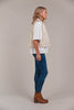 Argo Crop Vest Ecru