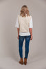 Argo Crop Vest Ecru