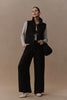 Argo Crop Vest Black