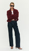 Katya Sherpa Jacket Merlot