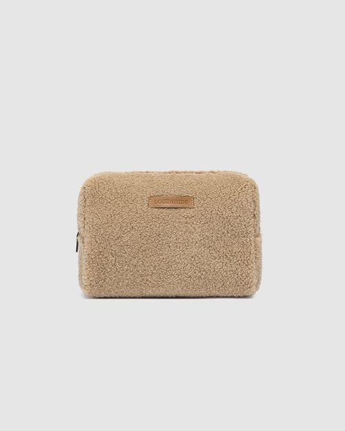 Wendy Cosmetic Case - Caramel
