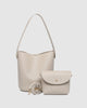 Miranda Bucket Bag Almond