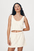 Alma Mini Skirt Bone