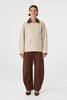 Rory Jacket -  Beige & Espresso