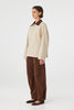 Rory Jacket -  Beige & Espresso