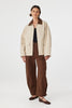 Rory Jacket -  Beige & Espresso