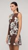Elara Mini Brown Floral