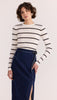 Camille Stripe Knit Top