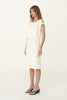 Carla Jacquard Dress Ivory