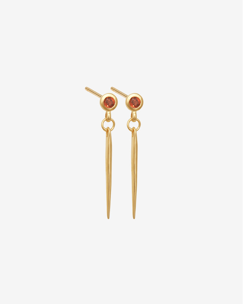 Cinder Earrings Gold Vermeil