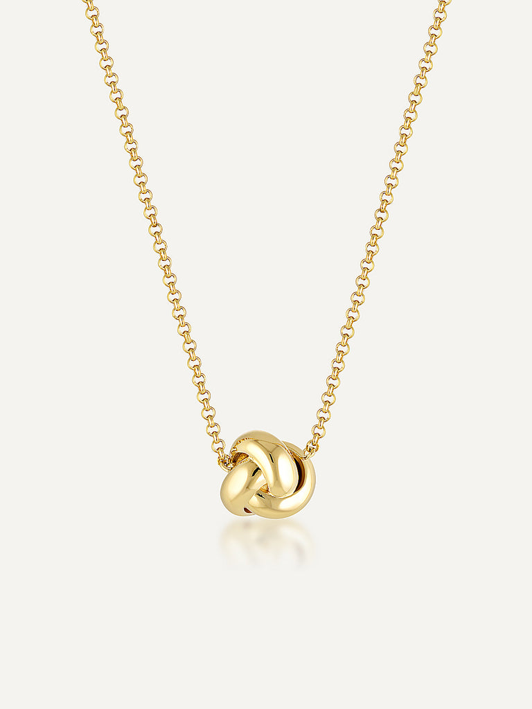 Forget Me Knot Necklace