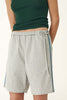 Gabe Lounge Shorts Blue Check